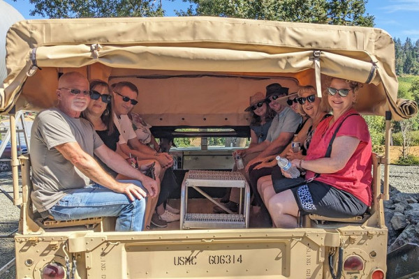 Humvee Vineyard Excursion #1