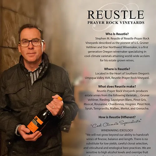 1 Sheet about Reustle and Winery
